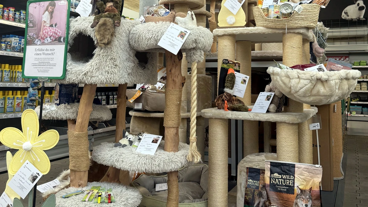 Osterbaum im Dehner-Markt Neunkirchen