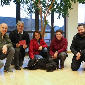 Spendenübergabe ÖAAB Trausdorf und Friseur Pucher 3.0