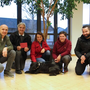 Spendenübergabe ÖAAB Trausdorf und Friseur Pucher 3.0