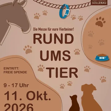 © Marktgemeinde Sollenau Plakat "Rund ums Tier"
