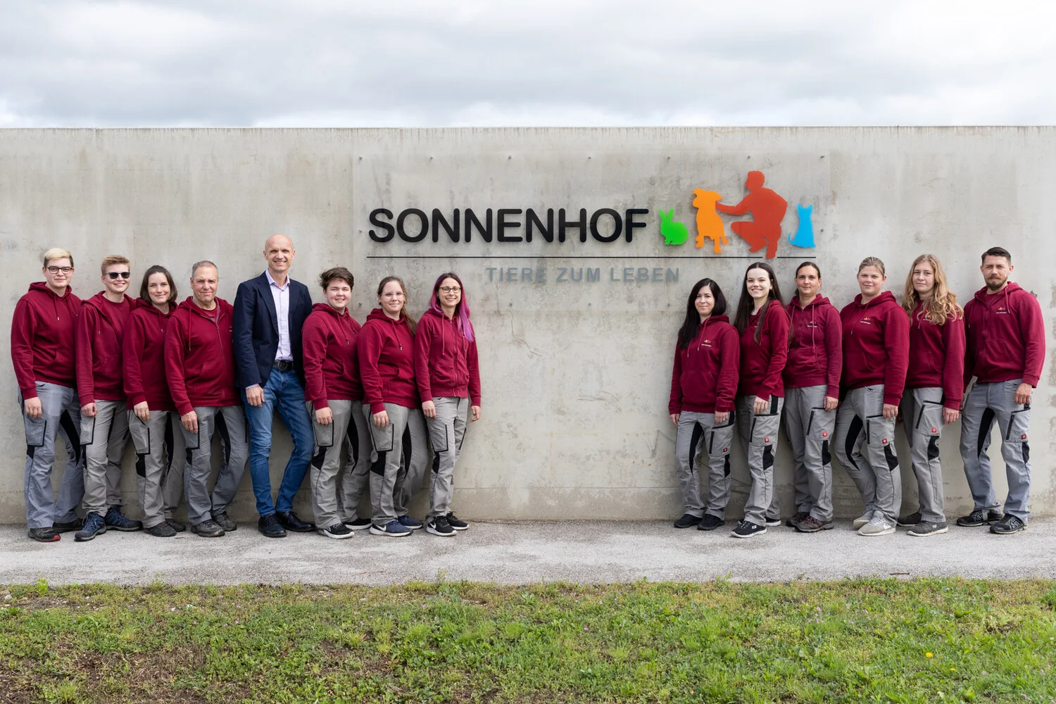 Bild vom Sonnenhof-Team