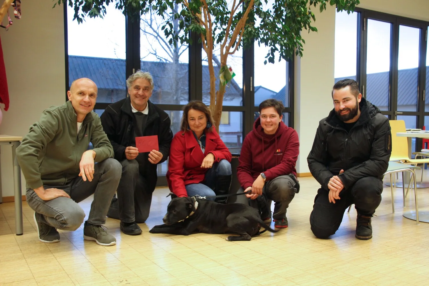 Spendenübergabe ÖAAB Trausdorf und Friseur Pucher 3.0