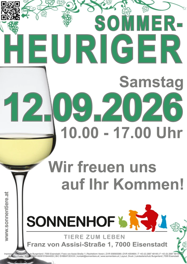 Plakat Sommerheuriger 2026
